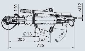 ENGANCHE DE INERCIA EN V 3000 KG - ALKO PROFI 3000