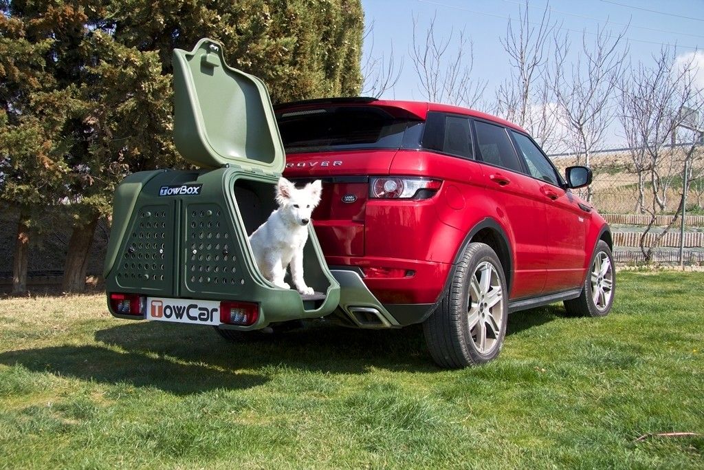 PORTAPERROS TOWBOX V2 DOG VERDE
