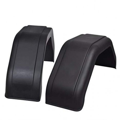 GUARDABARROS PLASTICO 8" PVC NEGRO