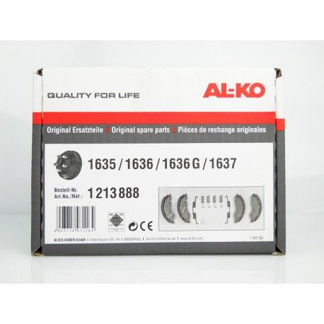 KIT COMPLETO JUEGO ZAPATAS ALKO-D 160 MM