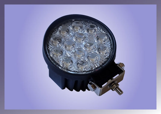 FARO TRABAJO 14 LED REDONDO