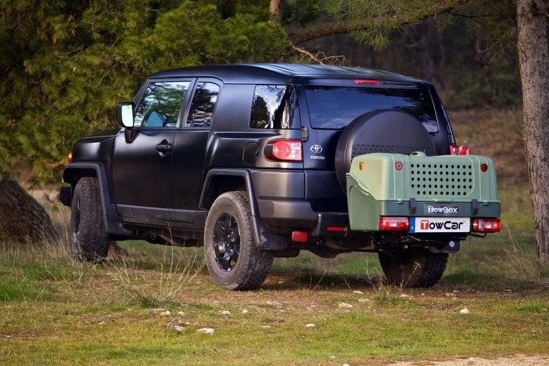 PORTAPERROS TOWBOX V1 DOG VERDE