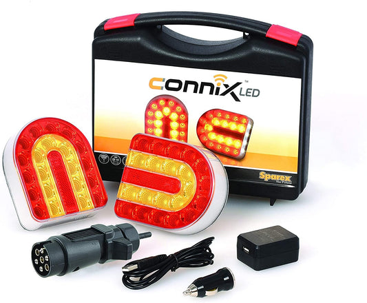 KIT PILOTOS TRASEROS LED INALAMBRICOS MAGNETICOS
