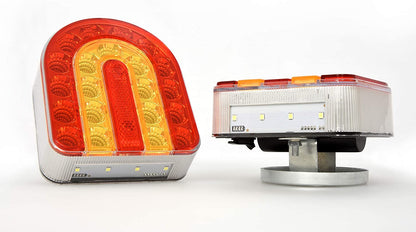 KIT PILOTOS TRASEROS LED INALAMBRICOS MAGNETICOS