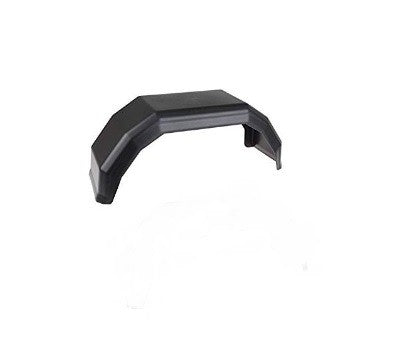 GUARDABARROS PLASTICO 8" PVC NEGRO