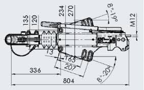 ENGANCHE DE INERCIA EN V 3500 KG - ALKO PROFI 3500