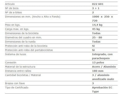 PORTABICICLETAS ATERA STRADA DL3