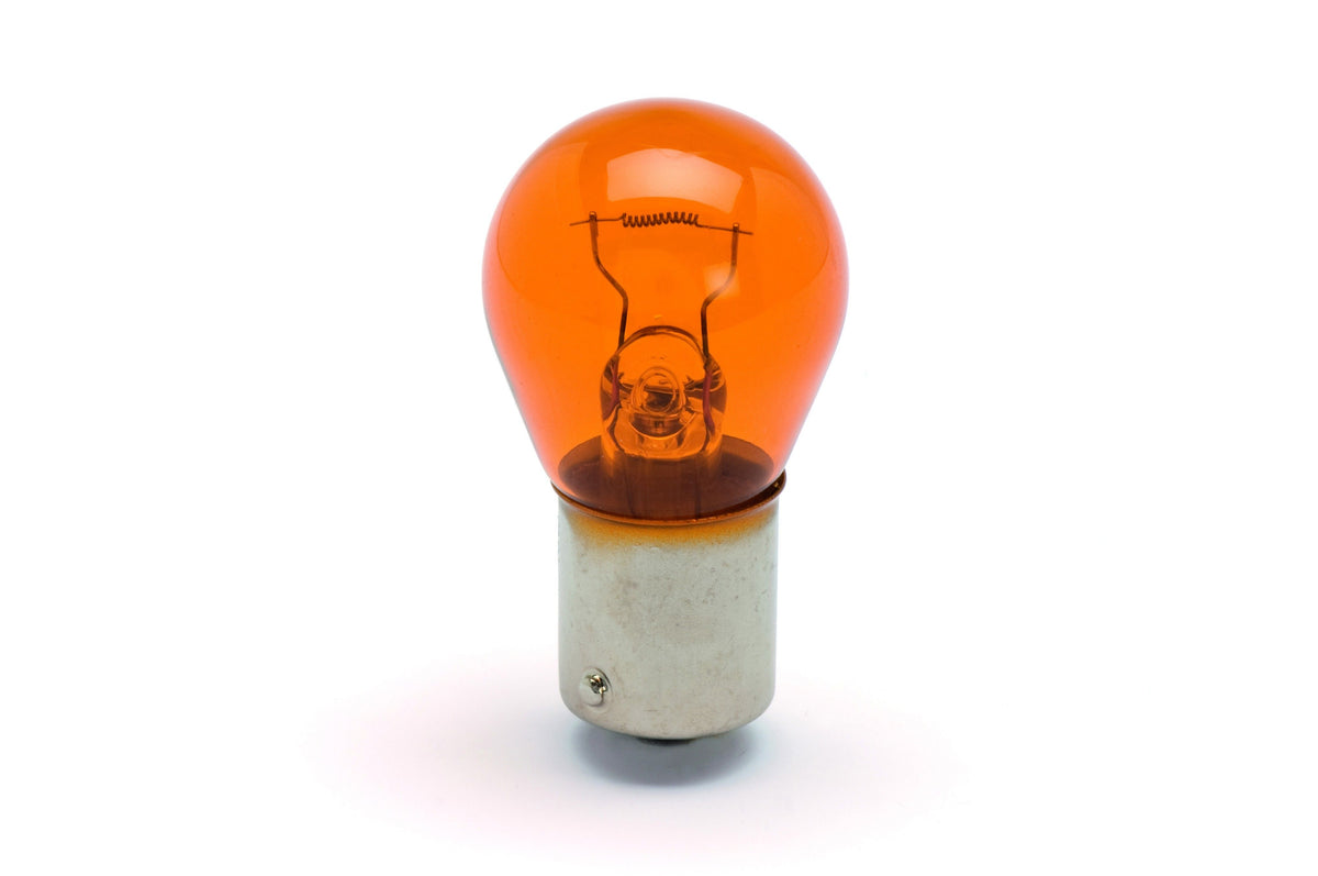 BOMBILLA 1 FILAMENTO 12V 21W AMBAR