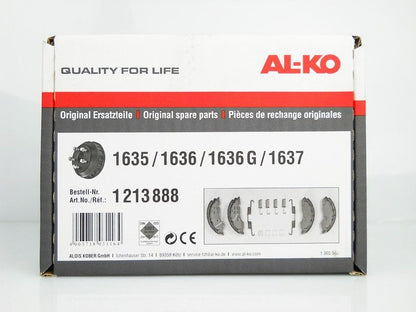 KIT COMPLETO JUEGO ZAPATAS ALKO-D 160 MM